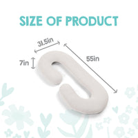 Maternity Pillow dimensions