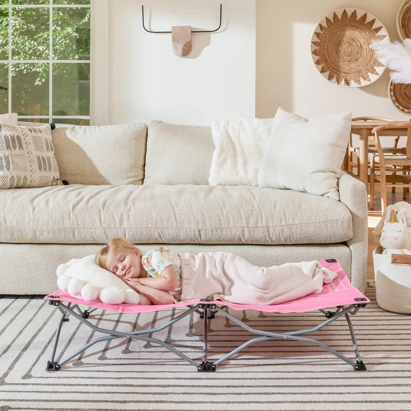 Pink My Cot® Portable Toddler Bed™