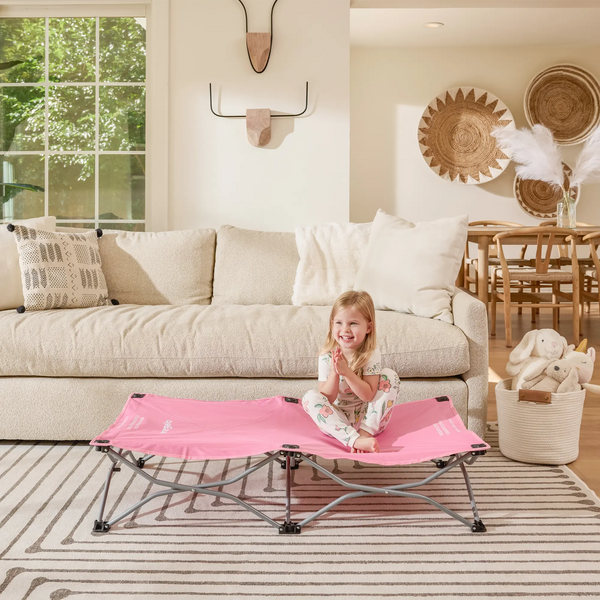 Pink My Cot® Portable Toddler Bed™