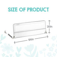 hideaway bed rail dimensions