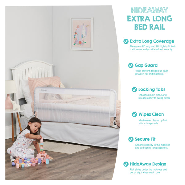 HideAway Extra Long Bed Rail