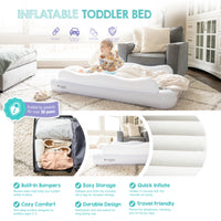 Inflatable Toddler Bed Features