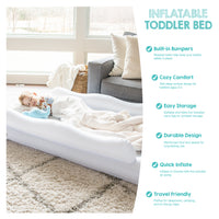 Inflatable Toddler Bed Features