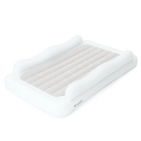 Inflatable Toddler Bed on White Background
