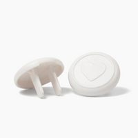 outlet plugs on white background