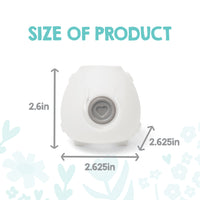 door knob cover dimensions