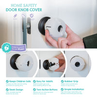 door knob cover features