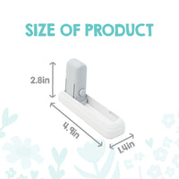 lever door lock dimensions