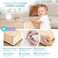 clear corner cushion features