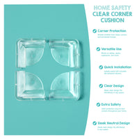 clear corner cushion features