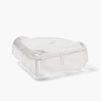 Close-Up of Clear Corner Cushion