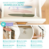 Cabinet lock features