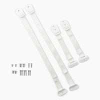 Furniture and TV Anchor Straps on white background