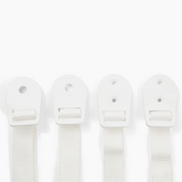 Close-up of straps