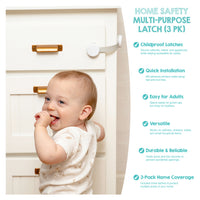 Multi-purpose latch features