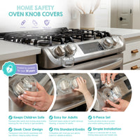 over knob cover features 