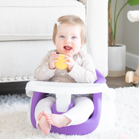 My Little Seat® 2-in-1 Floor and Booster Seat - Purple
