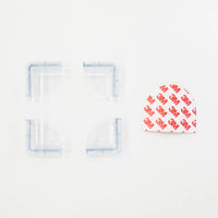above view of Clear Corner Cushions