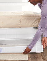 Double Sided Swing Down Bed Rail in Swing down mode