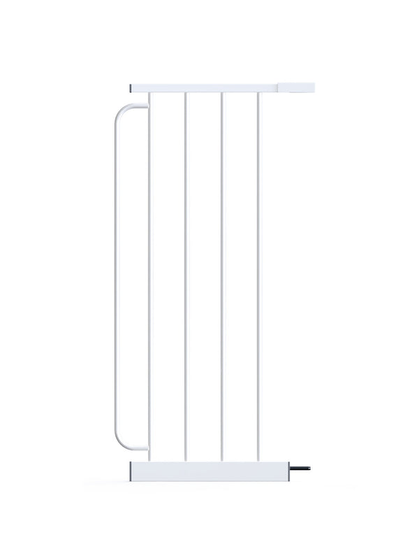 White gate extension for 12 inch