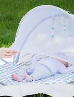 Baby Basics™ Foldable Infant Play Mat with screen down
