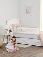 Child plays by HideAway Extra Long Bed Rail