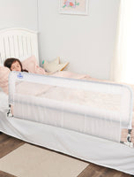 Child sleeps by HideAway Extra Long Bed Rail