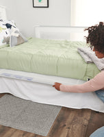HideAway Double Sided Bed Rail under the mattress
